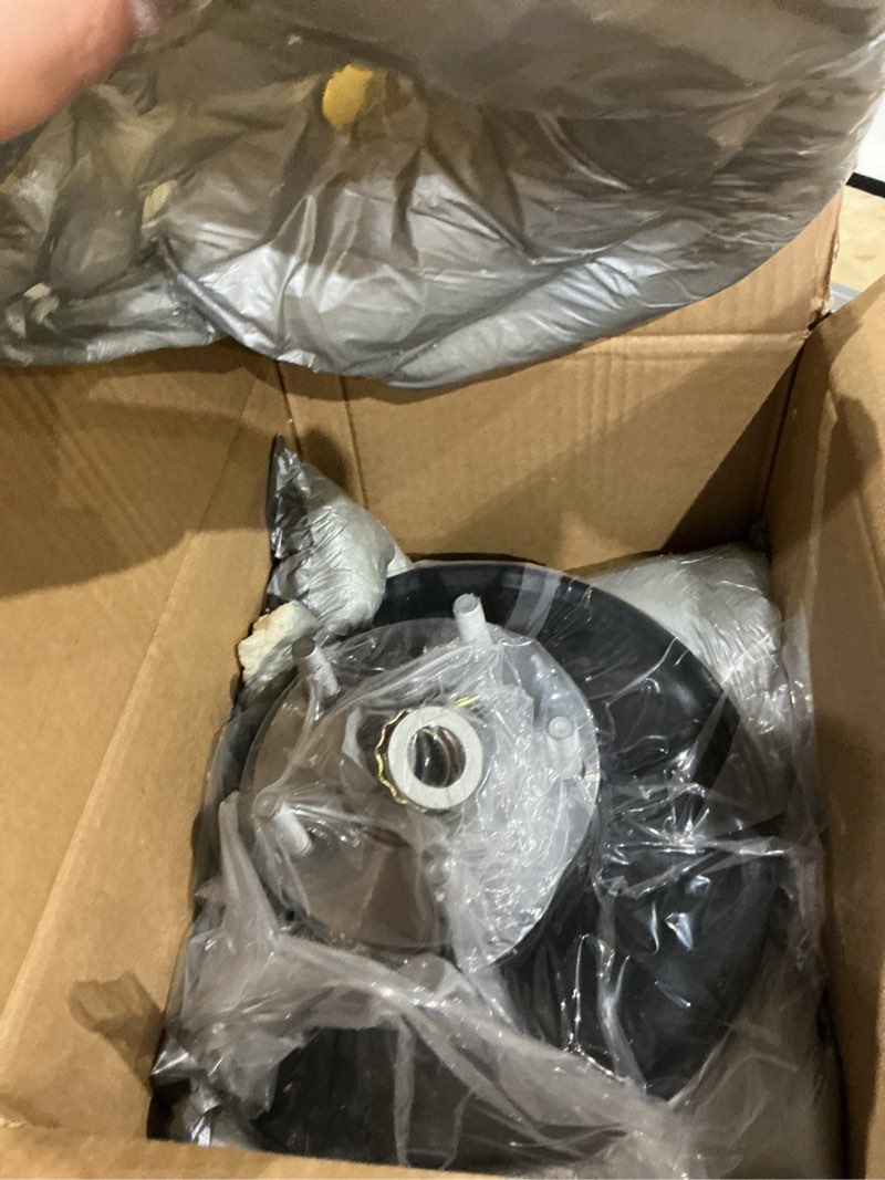 Condition photo showing As Is for 2 front steering knuckles and wheel bearing hub assembly for jeep patriot 07-17, for compass 07-17, for dodge caliber 07-12, 2.0l 2.4l, 4wd awd fwd, left driver and right passenger side, 698411 698410 front left +right