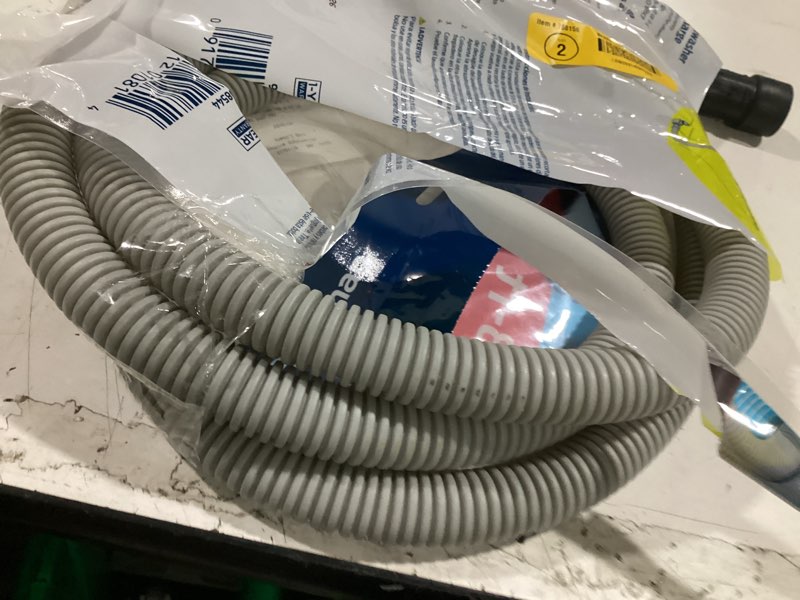 eastman 8-ft 5/8 -in od inlet x 5/8, 7/8, or 1 -in od outlet polypropylene dishwasher drain hose