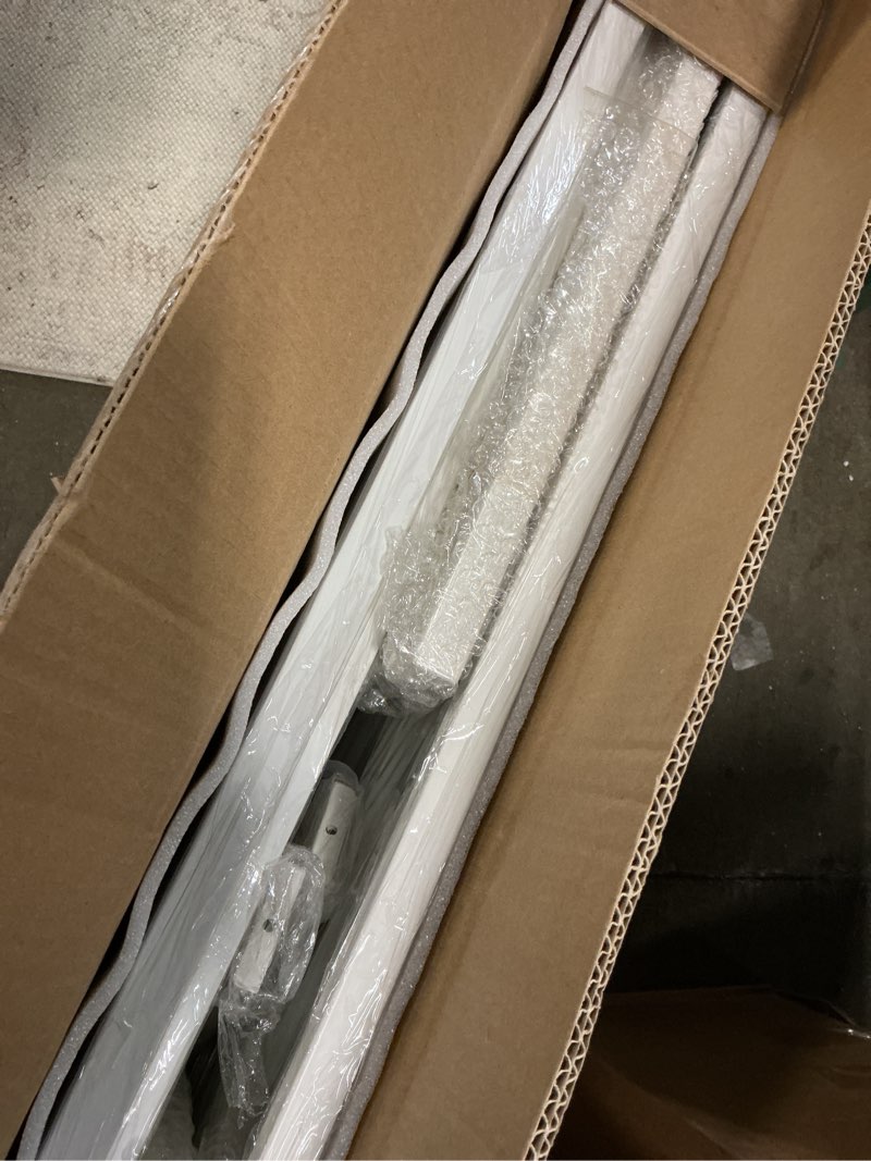 Condition photo showing Good Condition for 40" l x 16" w x 18" h metal large rectangular planter - long planter box for outdoor patio/porch planter boxes outdoor modern design for plants, flowers, garden,spliced flower pot (white)