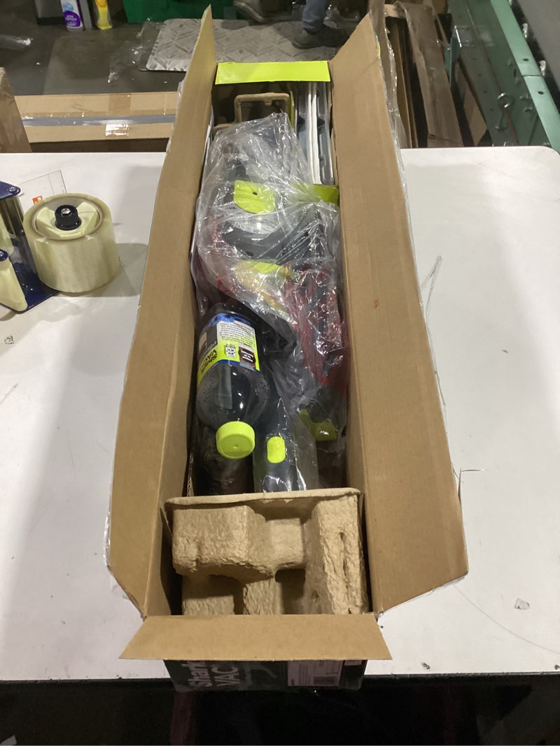 Condition photo showing New/Like New for Shark VACMOP Cordless Hard Floor Cleaner, Vacuum and Spray Mop, Powerful Suction, Lightweight, LED Headlights, Includes 4 Disposable Pads, 12oz Multi-Surface Cleaning Solution, Gray, VM252