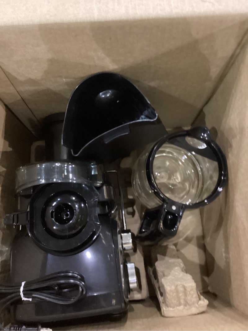 Condition photo showing As Is for AZEUS Juicer - Centrifugal Juicer Machine, 400W Juice Extractor with Dual-Speed, German-Engineered Blades, Easy Clean, Anti-Drip Design, 2-Layer Centrifugal Bowl, 100% BPA-Free