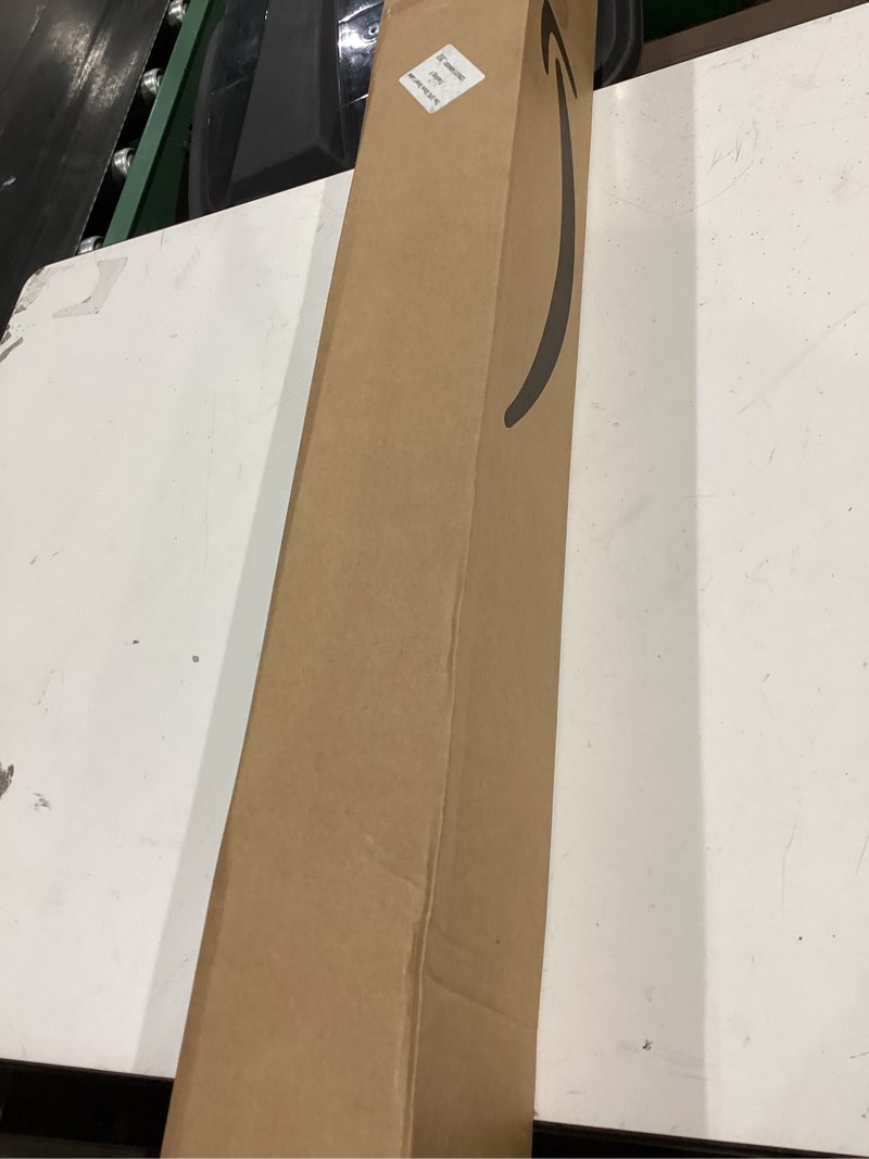 Condition photo showing New/Like New for amazer spring tension shower curtain rod, 54-90 inches rust-resistance tension curtain rod bathroom rod, adjustable shower curtain rod no drill, nickel 54-90 inches nickel