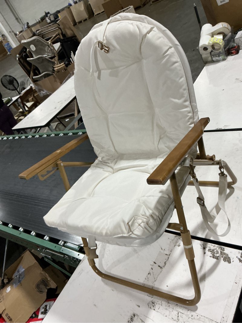 Condition photo showing Good Condition for padded folding beach chair cream - threshold™