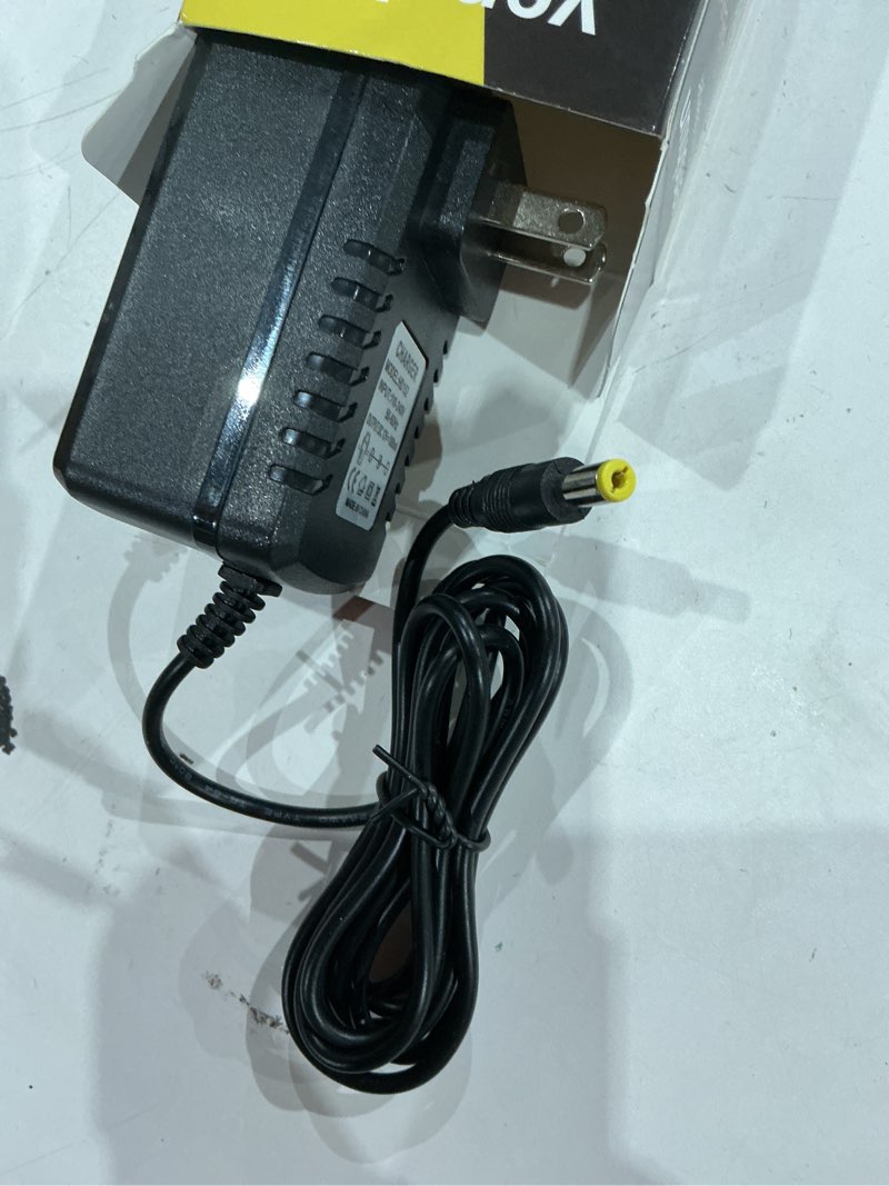 Condition photo showing Good Condition for 12v battery charger for ride on toys car, 12 volt kids battery class 2 power supply for best choice products kids truck kidzone bumper car jeep tractor motorcycle atv 12v powered wheels charger