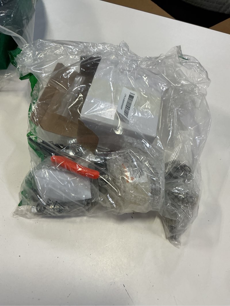 Condition photo showing As Is for worm gear kit for kitchenaid/whirl-pool 5qt & 6qt stand mixer, replaces 9706529 9709511 9703337 9709231, contain 4 oz food grade grease, mixer attachment holders, pasta attachment shear shaft coupler