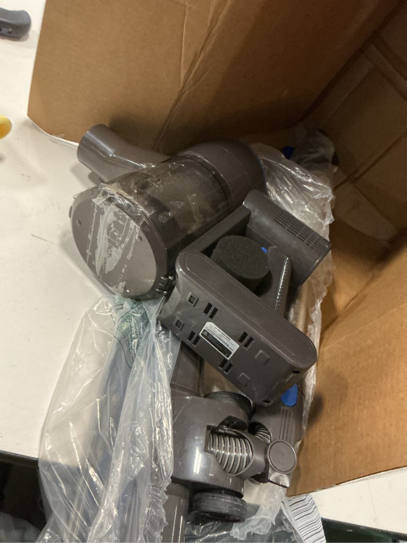 Condition photo showing As Is for NES312 – 3?in?1 Corded Convertible Vacuum for Floors & Stairs