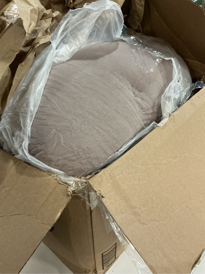Condition photo showing As Is for ZonLi Japanese Floor Futon Mattress Queen Size 80"x 60", 100% Cotton Cover 2.5'' Thicken Tatami Mattress, Foldable Sleeping Pad, Portable Dormitory Tatami Mat(Grey) Grey Queen(80"L x 60"W x 2.5"Th)