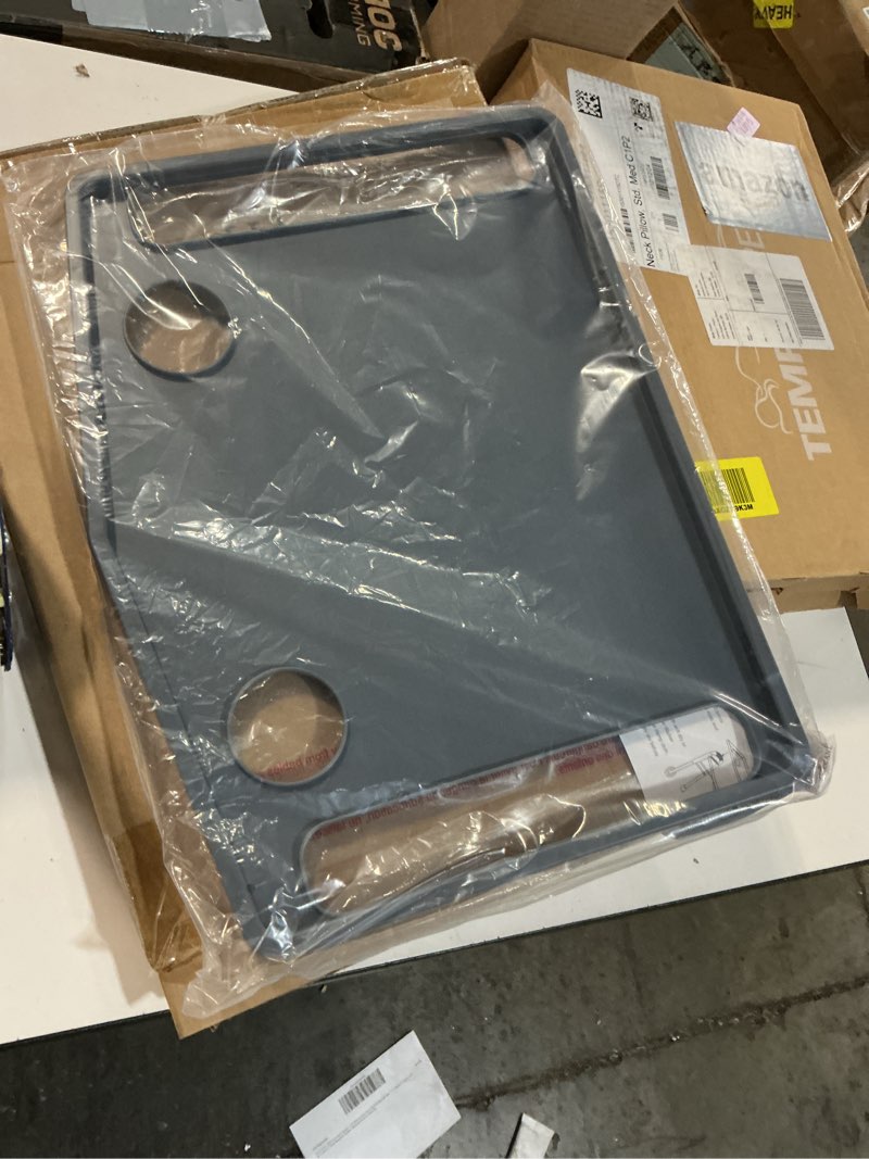 Condition photo showing New/Like New for Essential Medical Supply Universal Molded Walker Tray for Mobility Use with Cup Holder for Transport