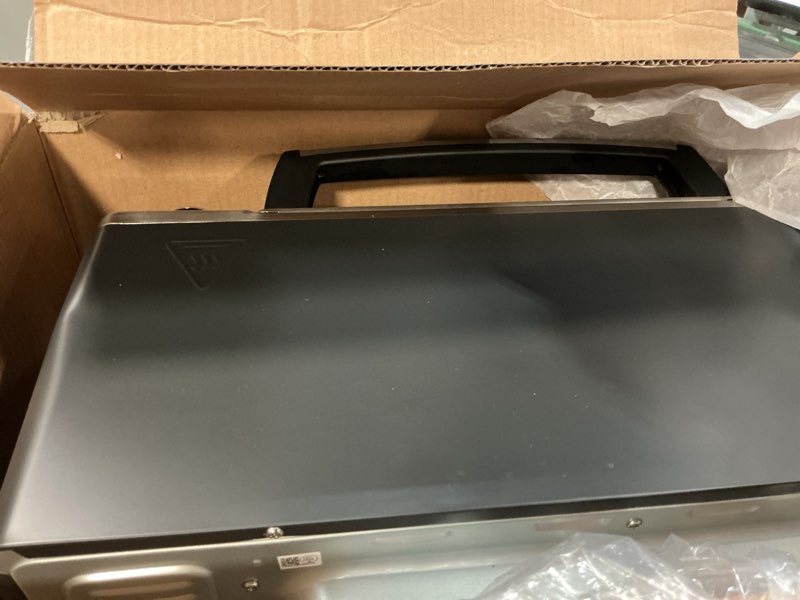 Condition photo showing As Is for BLACK+DECKER TO1313SBD Toaster Oven, 15.47 Inch, Silver