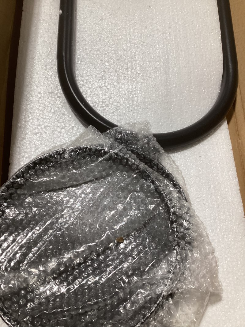 Condition photo showing New/Like New for U-Shaped Plant Stand Indoor, Quartz Stone Base Indoor Outdoor Metal Tall Plant Stand, Balcony Iron Rustproof Pot Rack, 2 Potted Corner Plant Stands,Living Room Decor Plant Rack (Black)