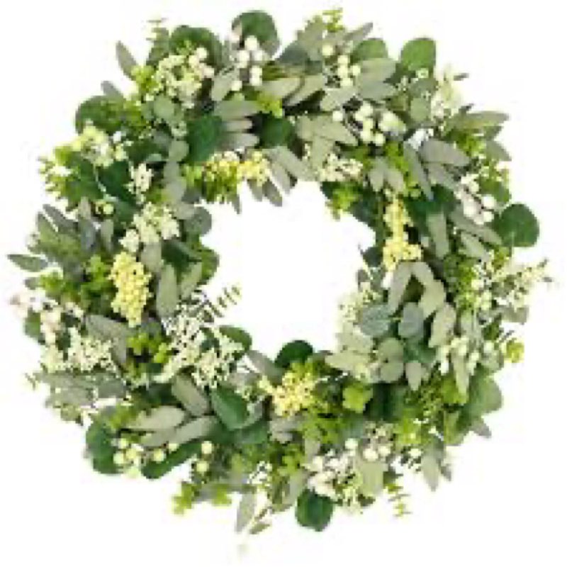 Harmix Green Wreath-24 Inch (similar to stock photo)