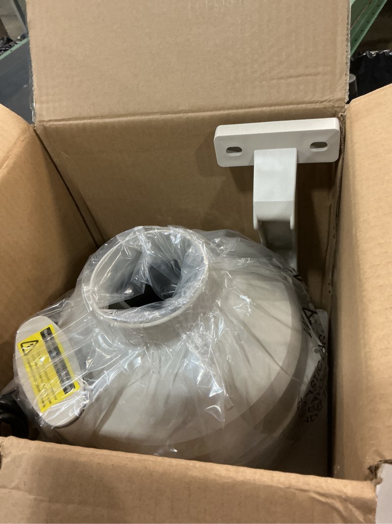 Condition photo showing Good Condition for pf-100 | radon mitigation fan 4" 190cfm | waterproof duct fan (indoor/outdoor)