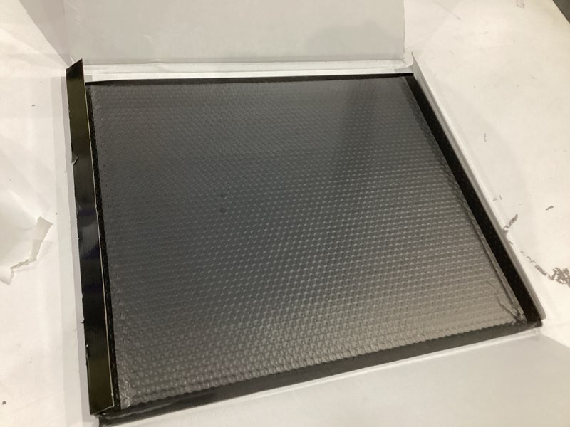 Condition photo showing As Is for gogofree glass mousepad for gaming, ultra smooth mouse mat with hard surface, tempered glass mouse pad precision speed control for games and office (black, 19.7" l x 15.7" w) 19.7l x 15.7w inches black