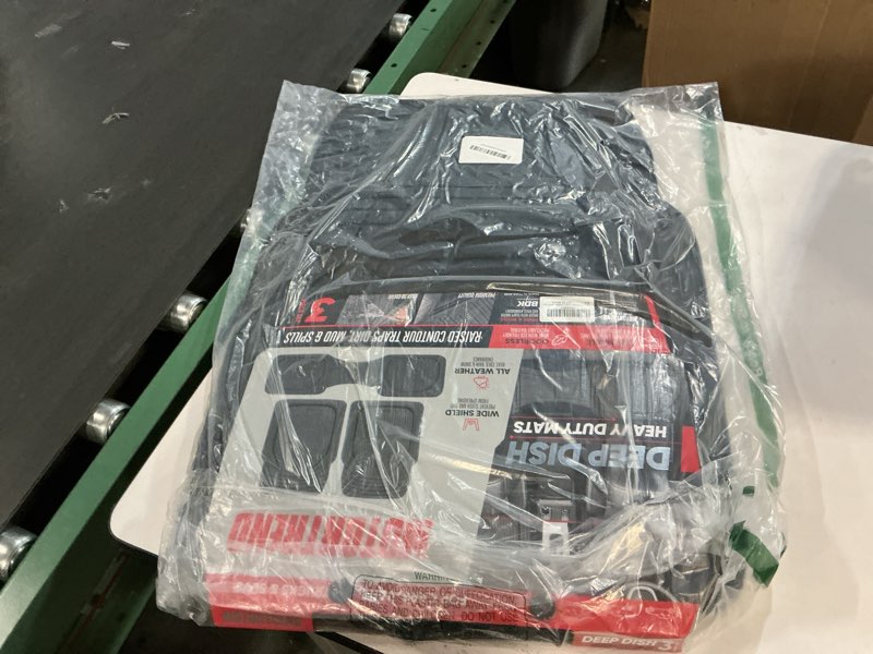 Condition photo showing Good Condition for Car Seat Covers Full Set,Luxury Leather Seat Covers for Cars,Universal Waterproof Interior Seat Covers, Automotive Car Seat Cover for Most Vehicles,Truck,SUV Black BLACK Full Set-5 Seats
