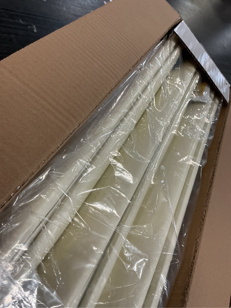 Condition photo showing Good Condition for ifnow wall mounted upholstered headboard full, 3d peel and stick soundproof wall panels, reusable and removable padded headboard leather bed, 6 panels 9.84" x 23.62", beige leather-beige twin