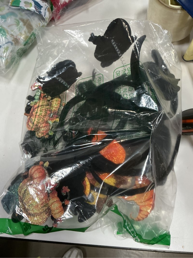 Condition photo showing Good Condition for 12 PCS Thanksgiving Headbands, Fall themed Headbands for Thanksgiving Party Decorations Set, Fall Party Favors, One Size Fits All