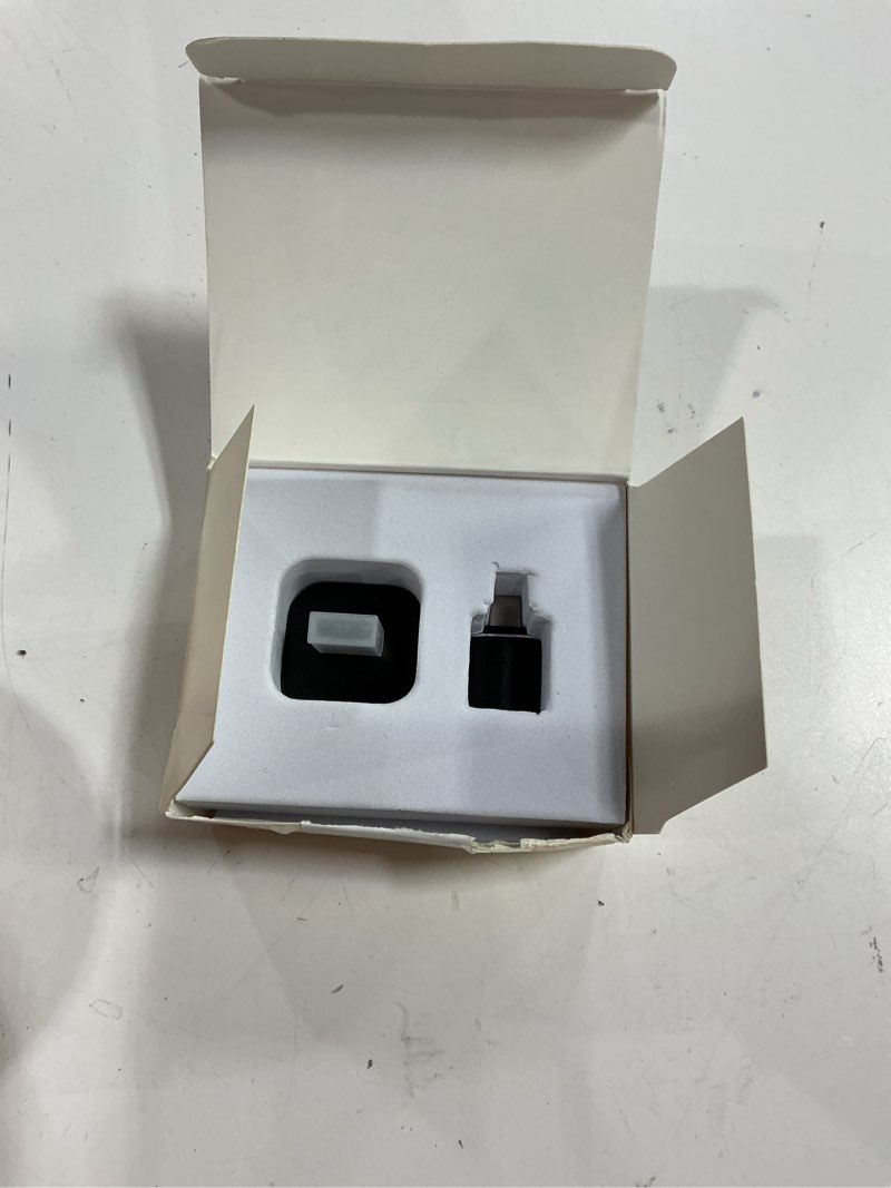 Condition photo showing New/Like New for Wireless CarPlay Adapter, 2026 Upgraded Wired to Wireless for Apple CarPlay & Android Auto, Mini USB Design Car Play Adapter with Type-C Extension, Plug and Play, Stable Connection & No Latency White