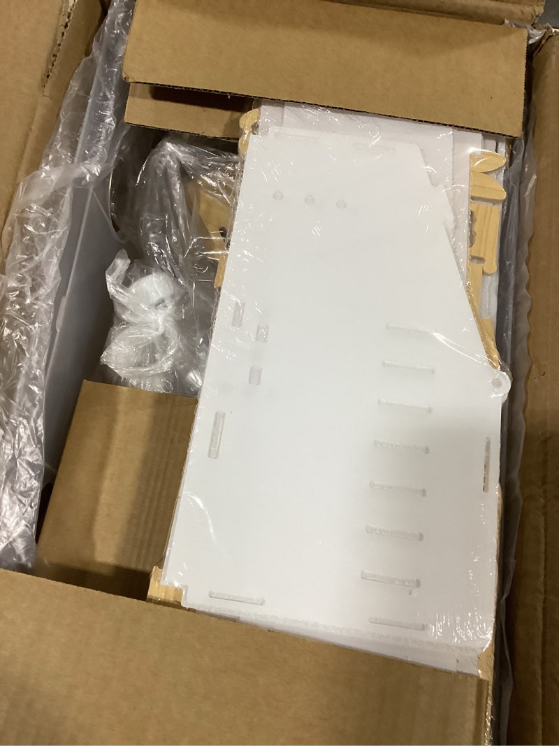 Condition photo showing Good Condition for Clear Acrylic Hamster Cage, Dwarf Hamster Cage, Mouse Cage, Gerbil Cage - All-in-One Hamster Habitat with 18cm Silent Wheel, Tubes & Full Kit, 17.7×11.8×13" for Dwarf Hamsters, Mice, Gerbils