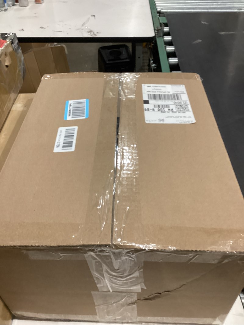 Condition photo showing New/Like New for Amazon Basics Cross Cut Paper and Credit Card Shredder, 12 Sheet (New Model), Black 12 Sheet Black