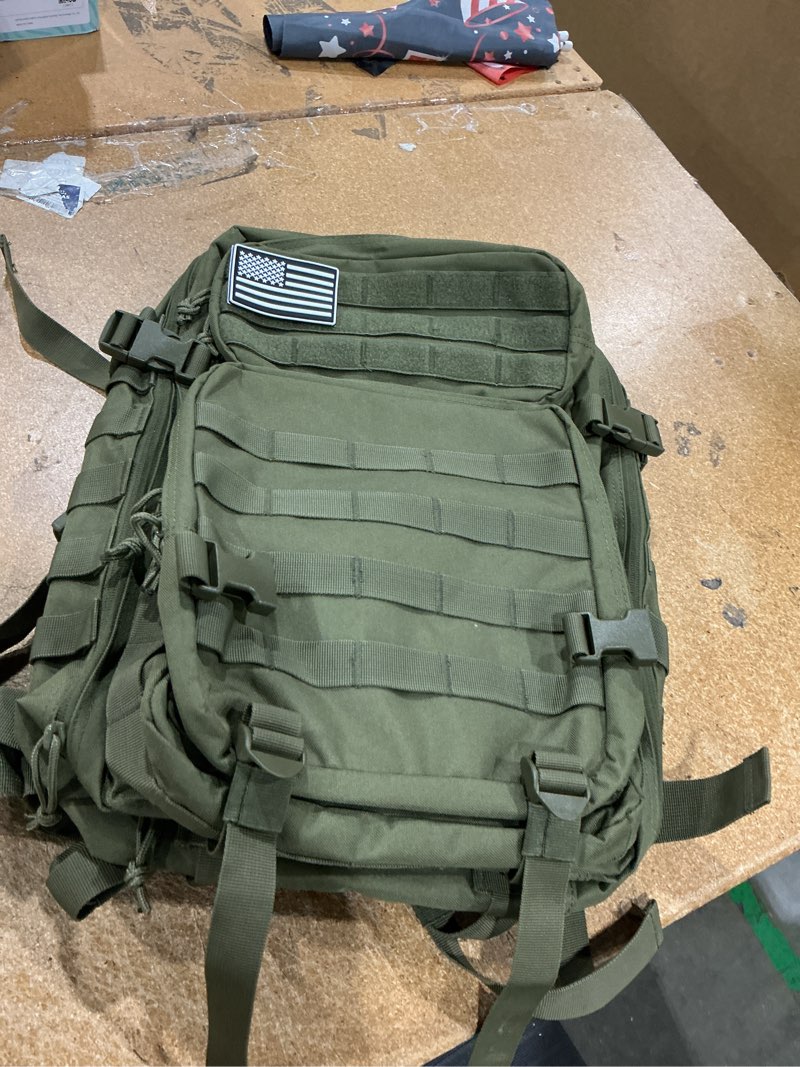 Condition photo showing Good Condition for qt&qy 45l military tactical backpacks molle army assault pack 3 day bug out bag hiking treeking rucksack…