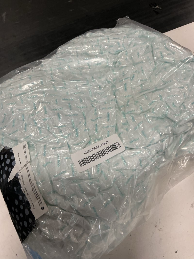 Condition photo showing Good Condition for schnauzer home cooling body pillow for adults - soft long bed pillows insert for sleeping - removable washable cover & shredded memory foam - swan shaped pregnancy side sleeper pillow 49 inch (blue) cooling blue pillow (49 inch)
