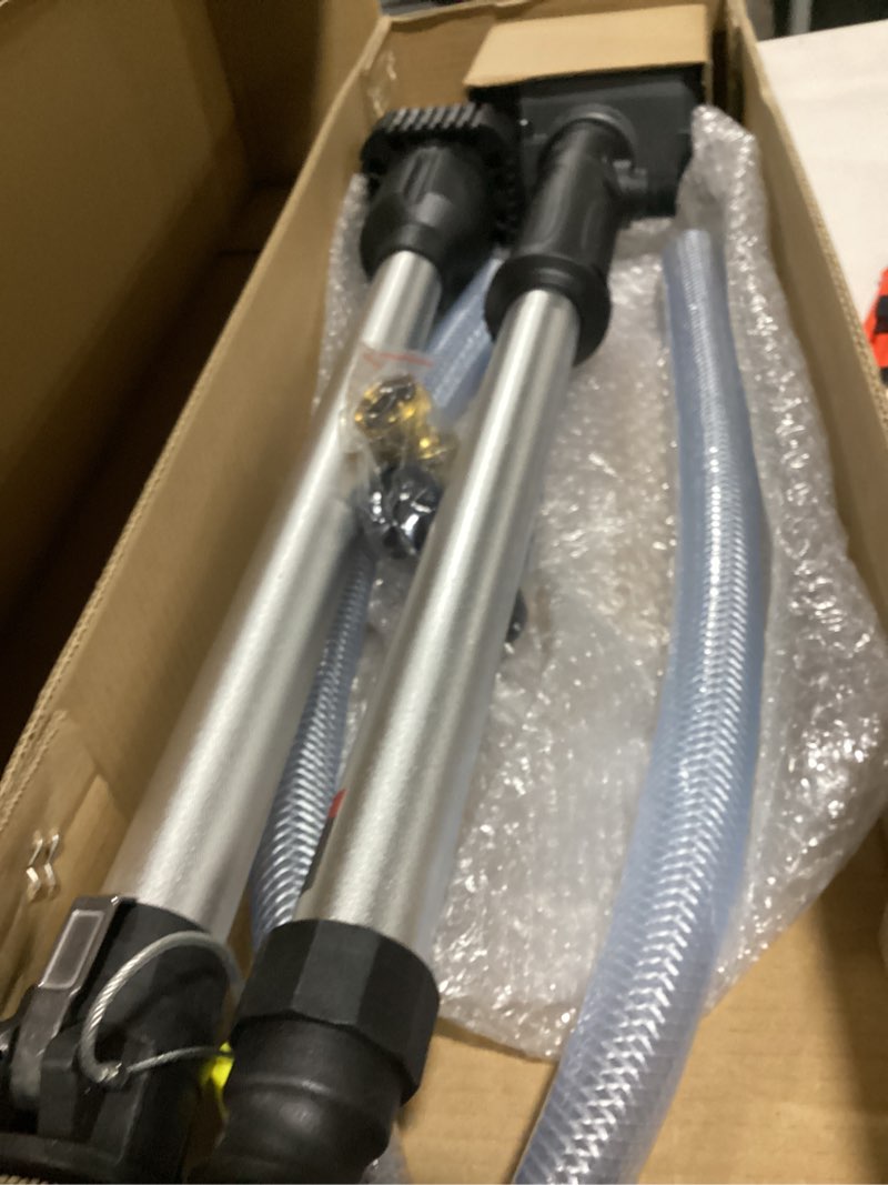 Condition photo showing As Is for Mellif Cordless Stick Transfer Pump Compatible with Dewalt 20v Max Battery (TOOL ONLY) - 720GPH, Brushless, Portable Submersible Water Pump with 39’’ Hose for Pool, Garden, Pond, Deep Well Draining