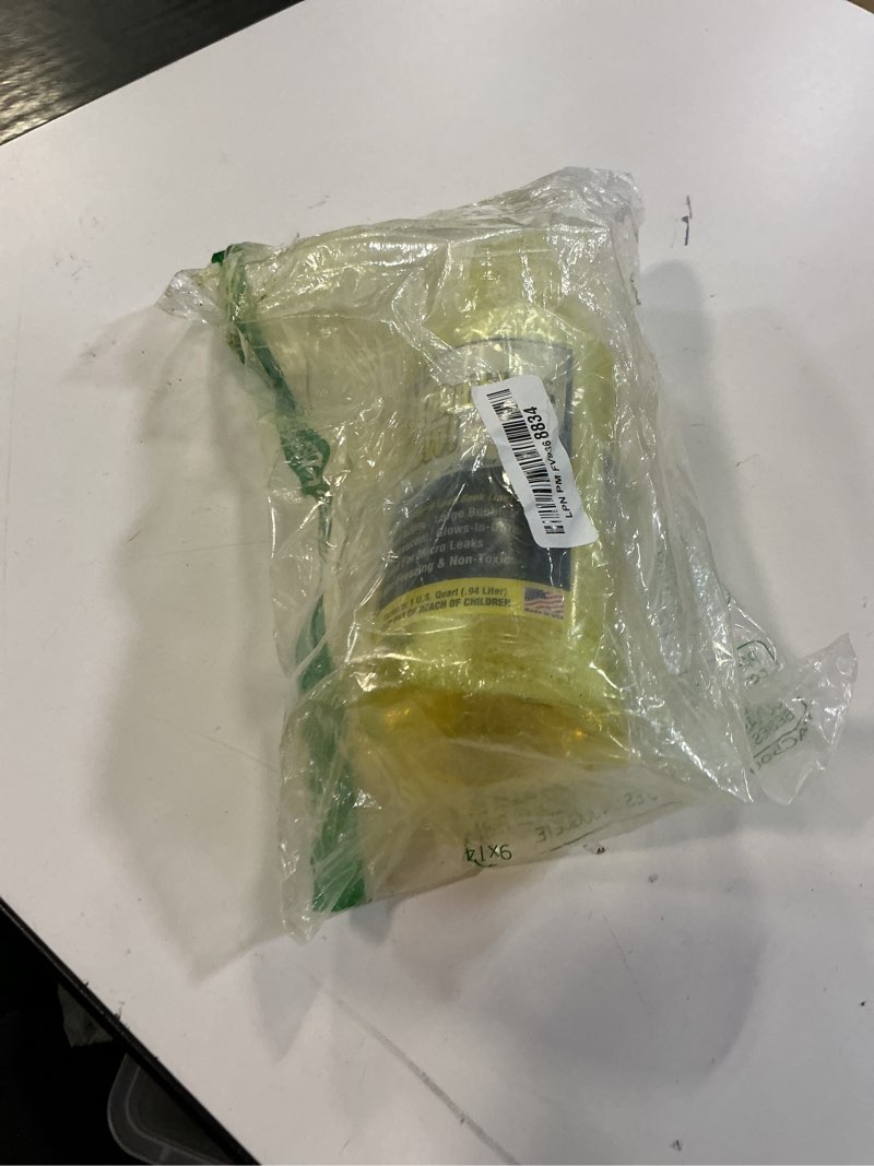 Condition photo showing New/Like New for comstar leak bubbles yellow hvac & gas detector, fastest-acting leak detector in today's market - safe, non-corrosive, long-lasting bubbles, detects micro leaks, made in usa, 1 quart spray (90-204)