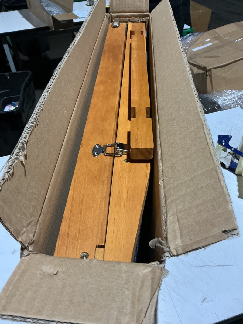 Condition photo showing Good Condition for Dog Ramps for Beds, 64" Long Foldable Pet Ramps for Large Dogs, Portable Wooden Dog & Cat Ramps for Couch, Furniture-Grade Dog Step Adjustable Height W/Non Slip Mat & Safety Side Rails