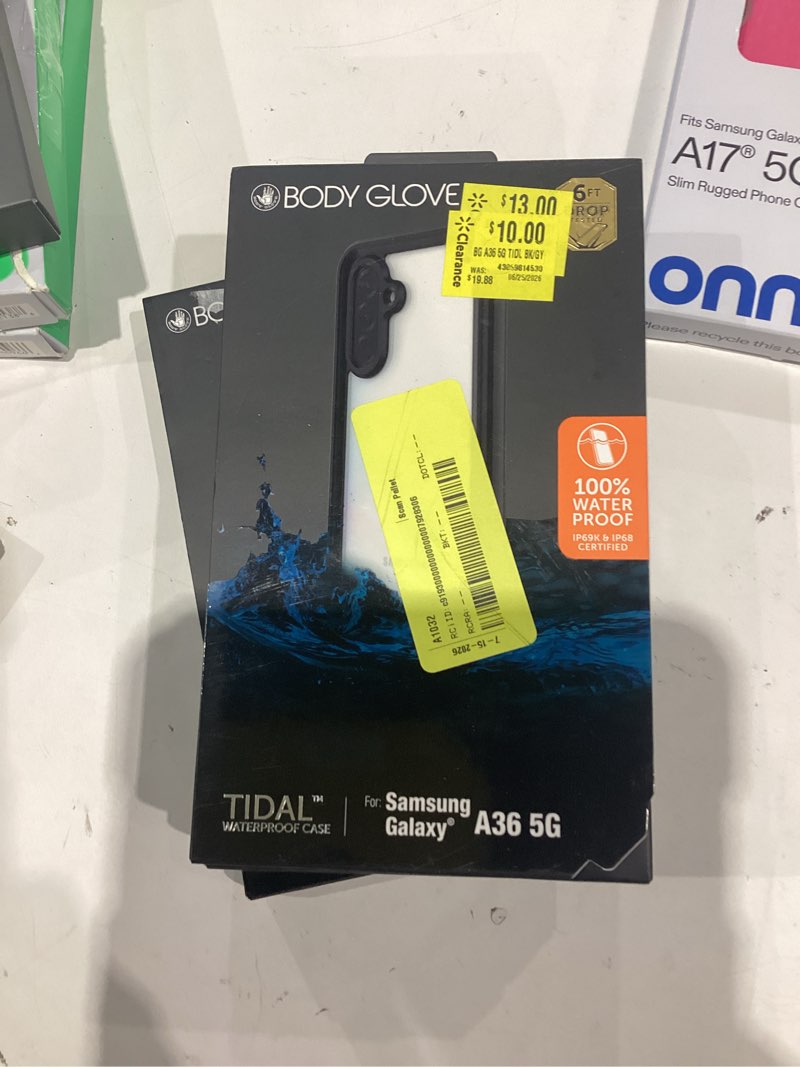 Condition photo showing Good Condition for body glove tidal waterproof phone case for samsung galaxy a36 5g - black/gray