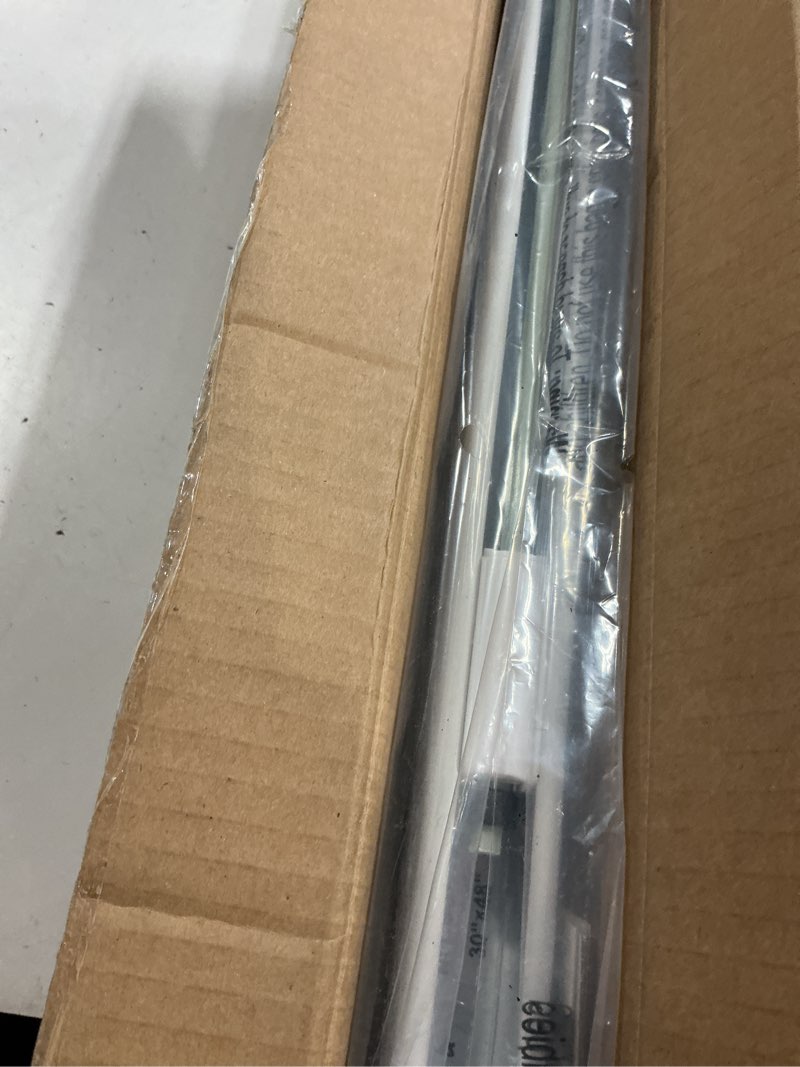 Condition photo showing Good Condition for lazblinds no tools no drill cordless cellular shades, blackout light blocking honeycomb shades for home, thermal insulation blinds for windows, 30" w x 48" h, white blackout-white 30" w x 48" h