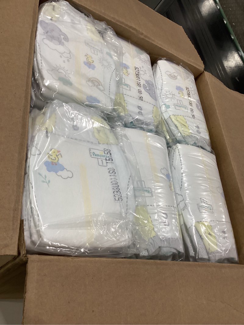 Condition photo showing New/Like New for pampers swaddlers diapers size 1  198 count (select for more options)