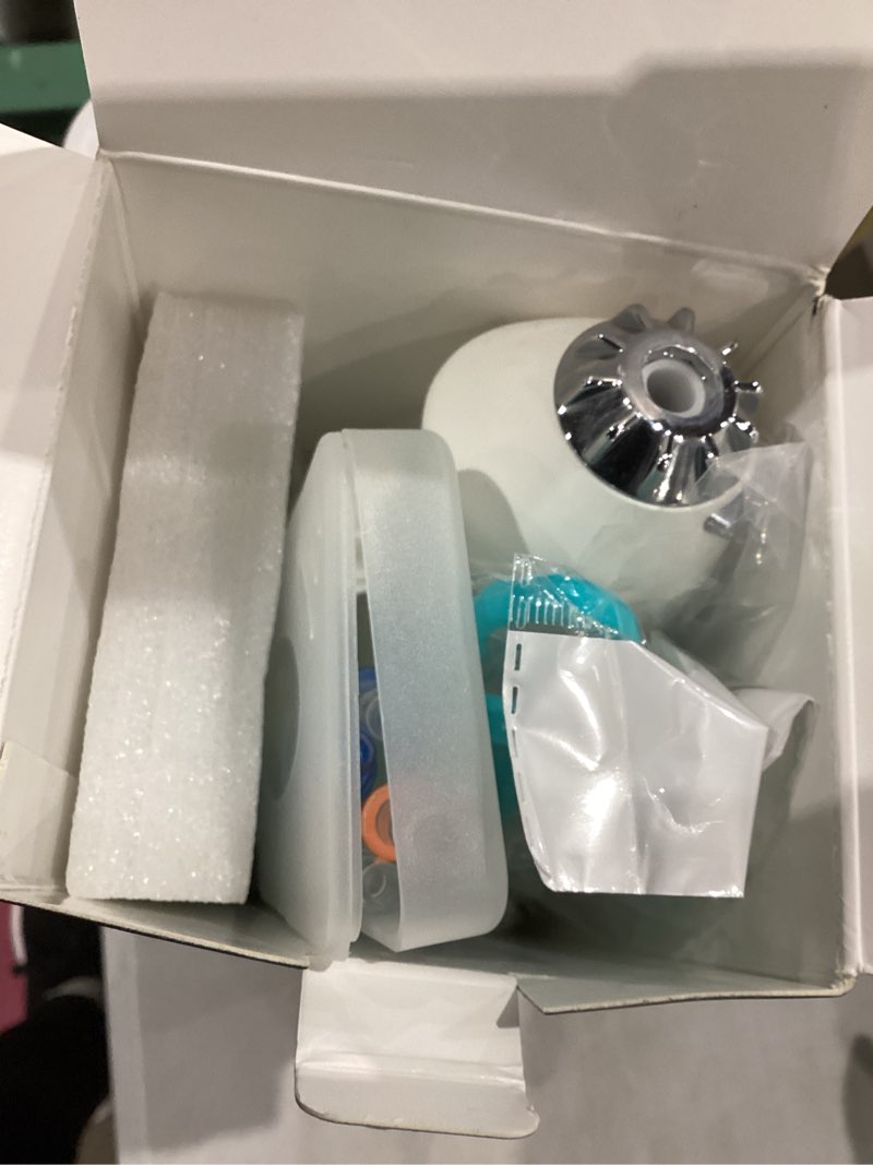 Condition photo showing Good Condition for H2ofloss Water Dental Flosser Portable Dental Oral Irrigator with 5 Modes, 6 Replaceable Jet Tips, Rechargeable IPX7 Waterproof Teeth Cleaner for Home and Travel -300ml Detachable Reservoir (HF-6) White