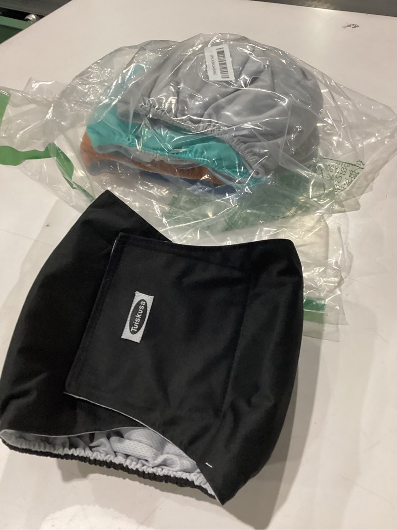 Condition photo showing Good Condition for Pet Parents® Washable Belly Bands for Dogs (4pack) + Extendrs® Durable Dog Diapers - Premium Male Dog Diapers & Wraps Natural