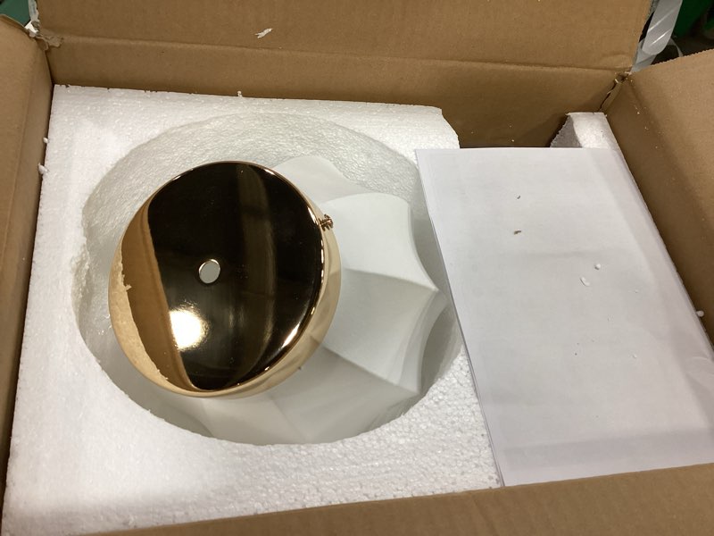Condition photo showing Good Condition for imitated silk white shade modern wall scone indoor wall light fixtures for bedroom hallway living room