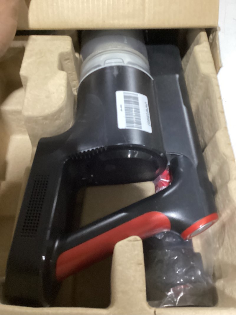 Condition photo showing As Is for Eureka Cordless Vacuum Cleaner, Vacuum Cleaner for Home Rechargeable, Lightweight Stick Vacuum for Hardwood and Pet Hair,Rose Red, NEC101 Rose Red NEC101