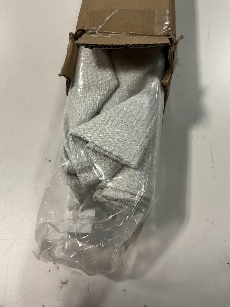 Condition photo showing Good Condition for No Tools No Drill Cordless Roman Shades for Indoor Windows 100% Blackout, for Window Size 33" W × 48" H White White 33" W × 48" H