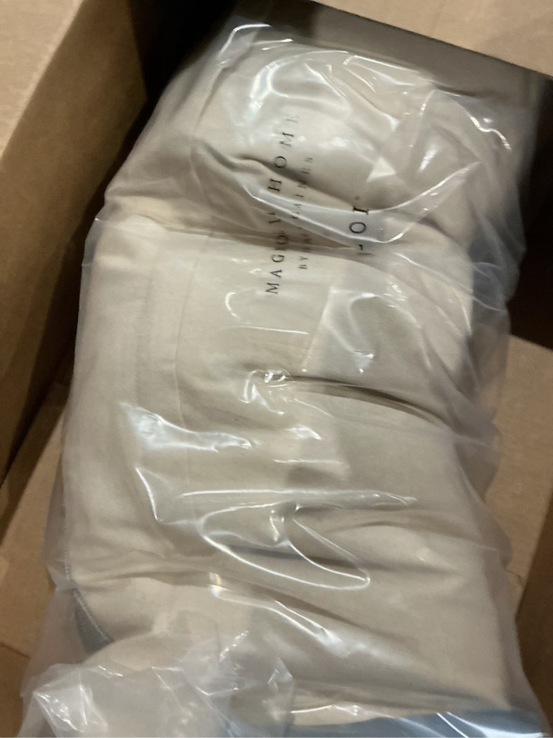 Condition photo showing Good Condition for loloi magnolia home by joanna gaines liv collection pmh0064 grey 13'' x 21'' cover only pillow