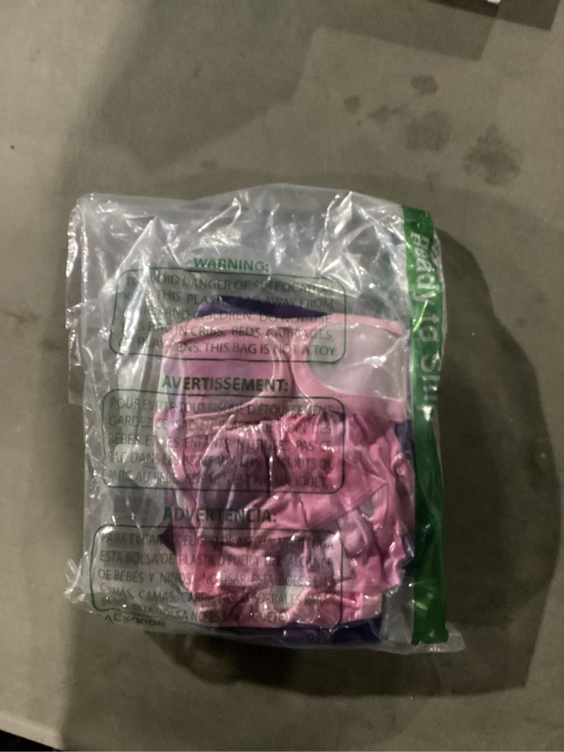 Condition photo showing Good Condition for Idepet Female Dog Diapers with Suspender Detachable, 3 Pack Tie Dye Washable Reusable Girl Doggie Diapers Skirts for Small Medium Female Dog in Heat Period Cycle Urinary Incontinence Training XS