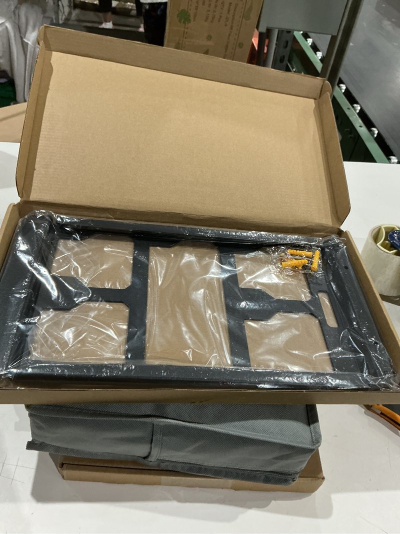 Condition photo showing Good Condition for packout mounting plate compatible with milwaukee packout toolbox,aluminum mounting base storage toolbox on wall or floor,(half plate) screw mounting