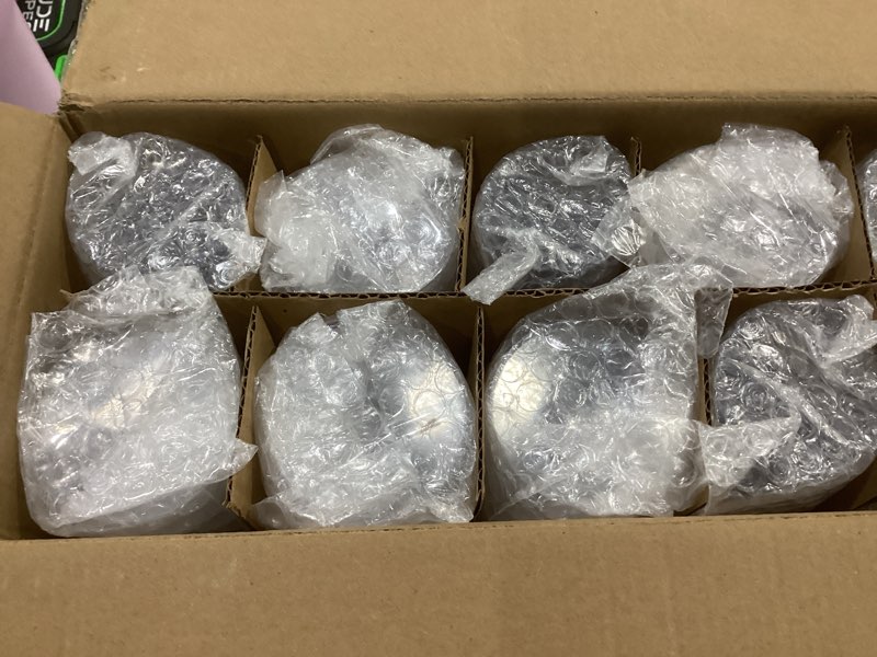 Condition photo showing Good Condition for JOLLY CHEF 100 Pack Plastic Champagne Flutes Disposable 4.5 oz Clear Plastic Champagne Glasses Suitable for Wedding, Thanksgiving Day, Christmas 4.5-clear-100