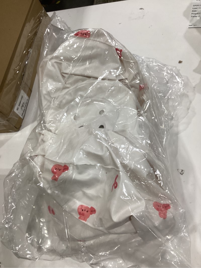 Condition photo showing New/Like New for Inflatable Baby Seat for Babies 3-36 Months?[Squeaky Sound & Anti-Fall Design] Inflatable Chair with Sound-Making Ears, Baby Seat for Sitting-Up Practice, Built-in Air Pump (Ear Bear)