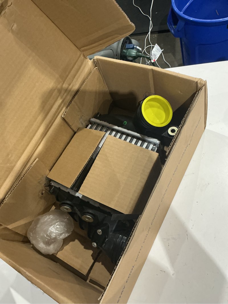 Condition photo showing As Is for nissens turbocharger intercooler - 96176