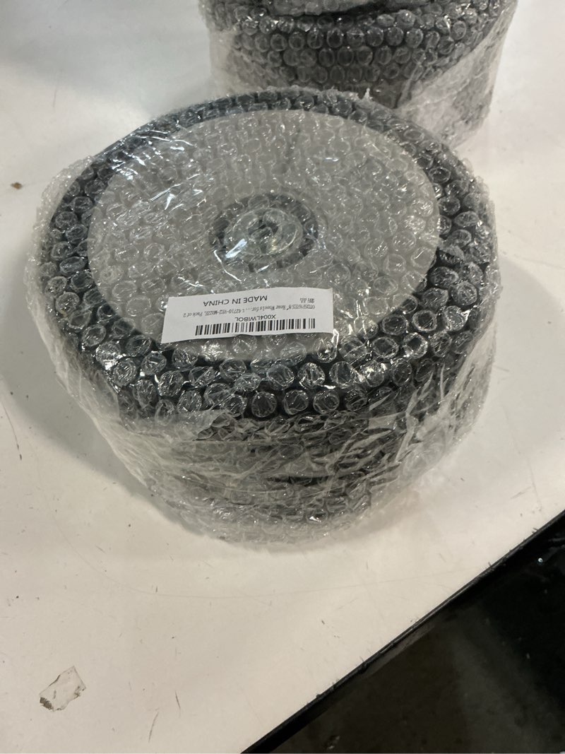 Condition photo showing New/Like New for 42710-ve2-m02ze 42710-ve2-m00ze 8 inch rear drive lawn mower wheels - heavy duty plastic w/metal hub - fits honda hrr216/hrs216/hrt216/hrm215 series walk behind lawn mowers (2 pack)