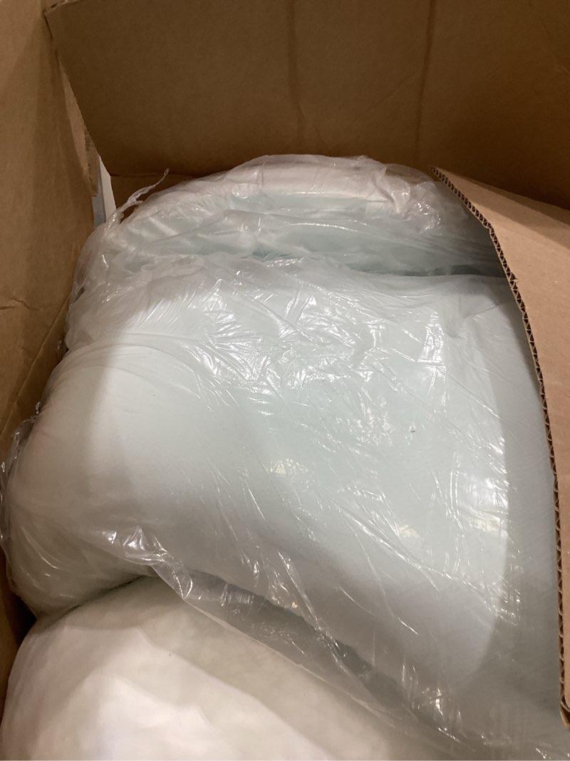 Condition photo showing Good Condition for premium donut dog bed,dual memory foam orthopedic xl dog beds for extra large dogs,thick cooling gel fluffy calming pet couch with removable waterproof washable cover 42x42x8 inch,grey grey 42"x42"x8"
