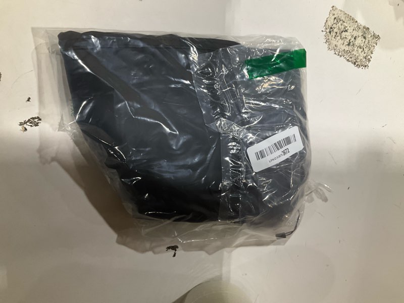 Condition photo showing New/Like New for zebaexf leather capri pants for women casual stretch black high waisted crop leggings with pockets faux pu leather pants black small