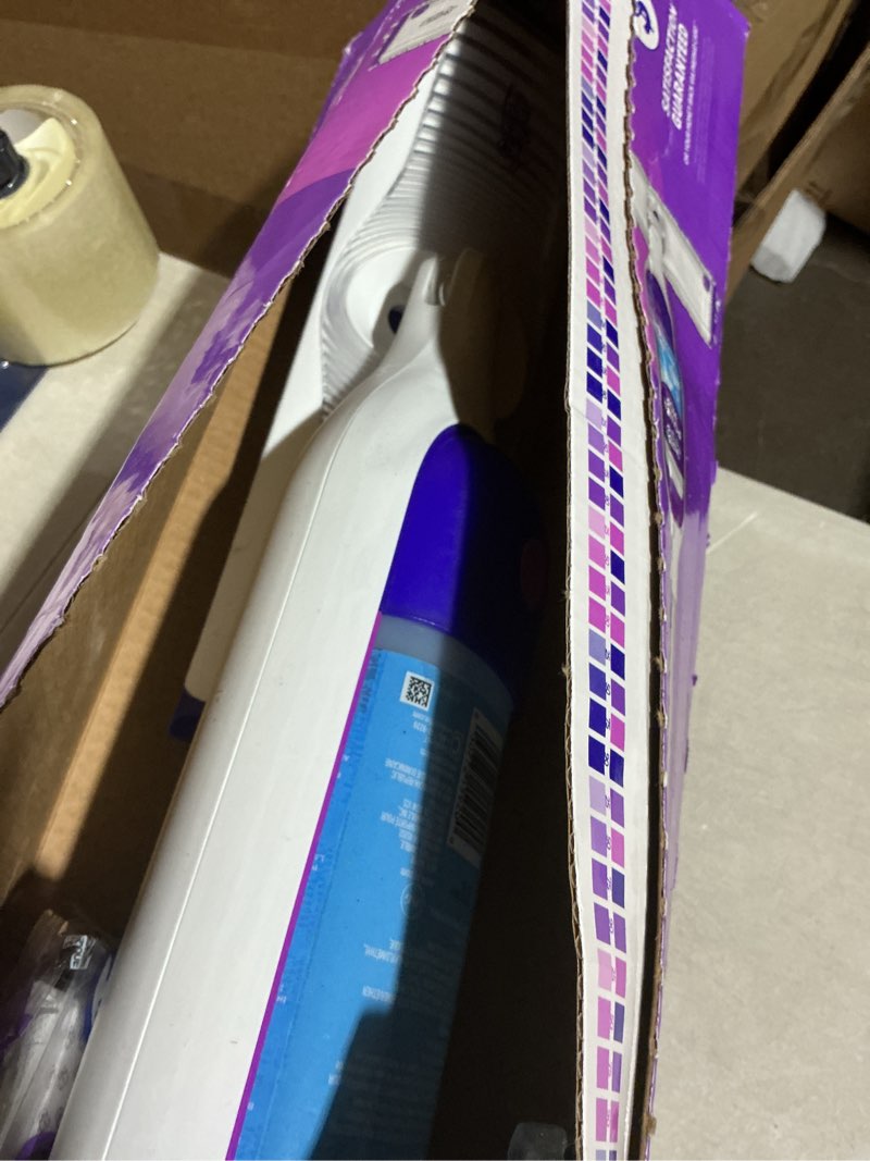 Condition photo showing As Is for swiffer power mop multi-surface kit for floor cleaning  fresh scent