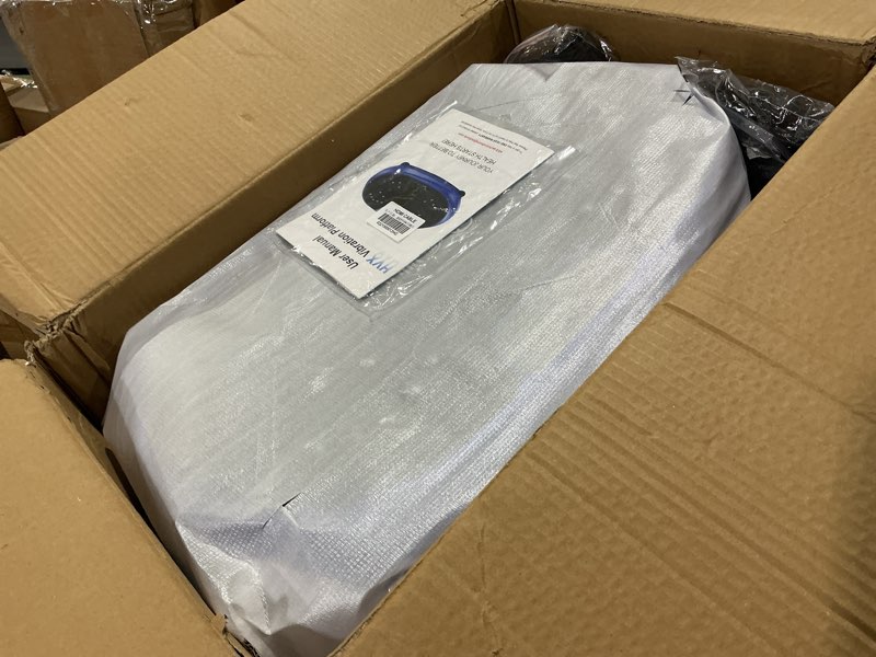 Condition photo showing Good Condition for Vibration Plate Exercise Machine, Vibrating Fitness Platform for Lymphatic Drainage, Full Body Shaker Workout Equipment, Bluetooth Power Shaping Vibrate Plate, Board Sport for Home Exercise Gym, Blue