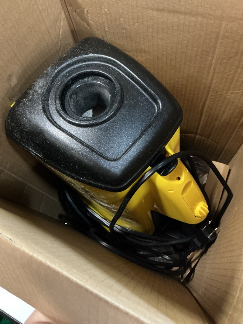 Condition photo showing As Is for eureka 3670m canister cleaner, lightweight powerful vacuum for carpets and hard floors, w/ 5bags,yellow yellow 3670m with 5 bags