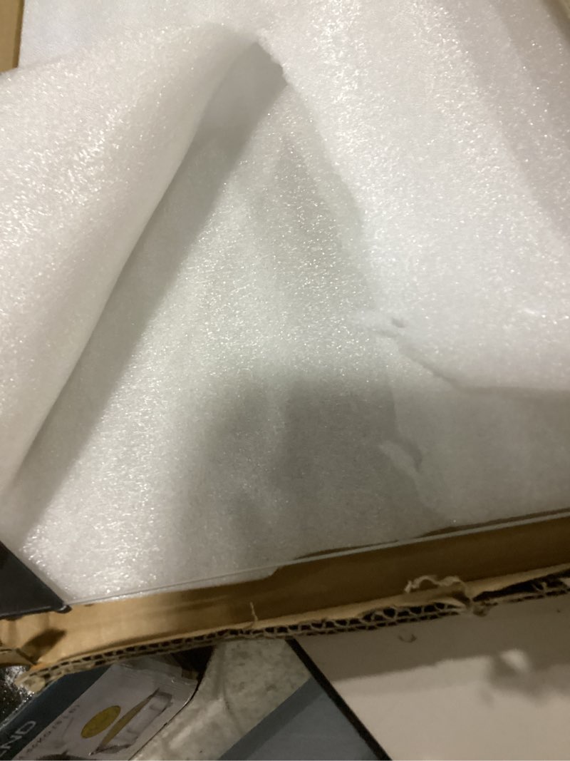 Condition photo showing Good Condition for 240350609 Glass Shelf Replacement for Frigidaire Shelf Replacement 17" x 24" for Kenmore Refrigerator Replacement Shelves Fridge Glass Shelf Replacement Parts