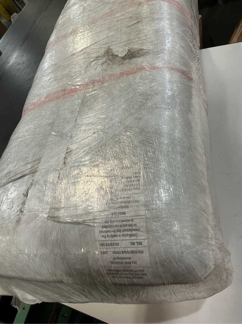 Condition photo showing As Is for acanva bed pillows king size set of 2, fluffy 3d down like filled, machine washable, soft and supportive for side, back or stomach sleepers, white 2 count king (pack of 2)